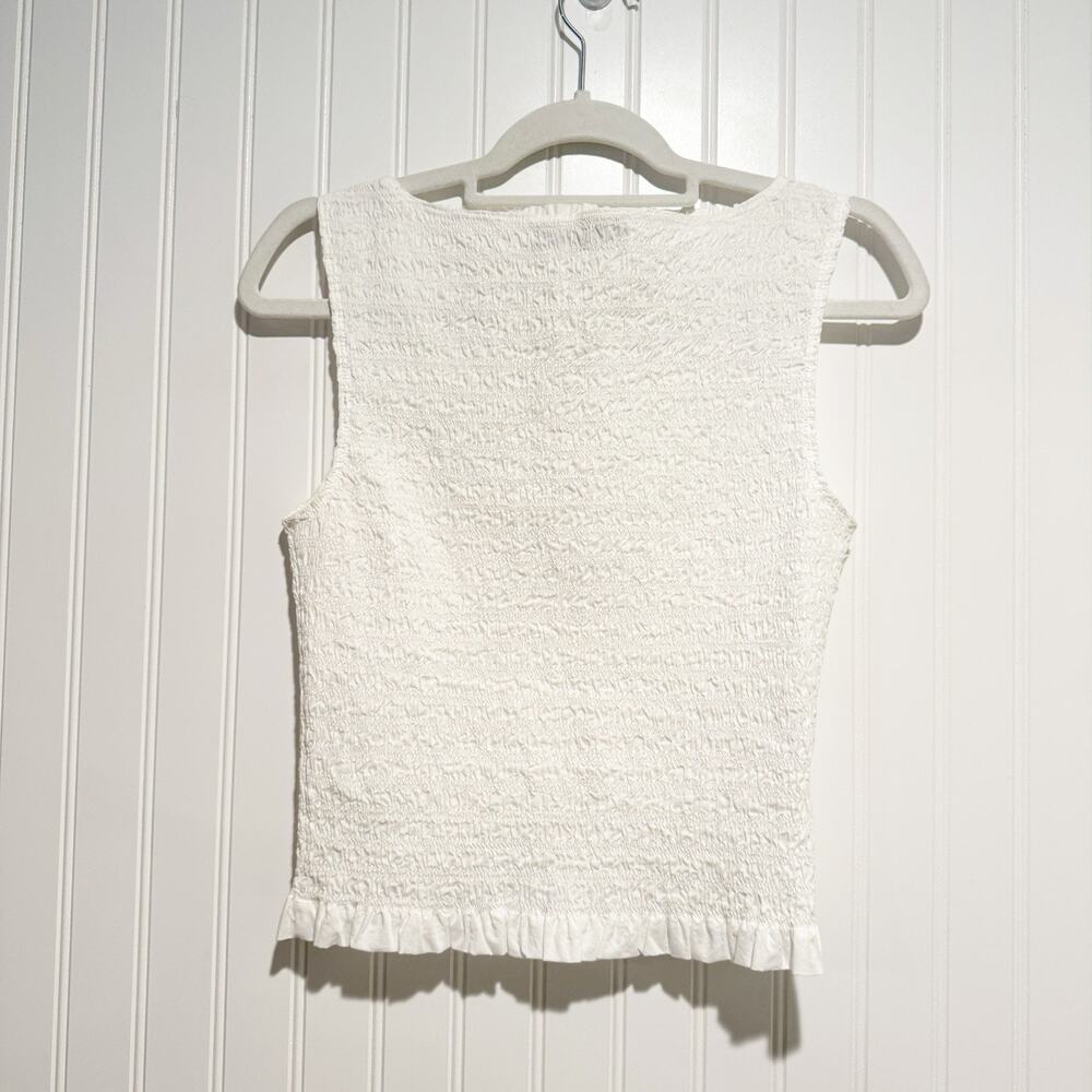 Everlane White The Smock Tank Size Small - Picture 6 of 6